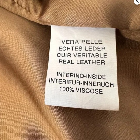 Cognac Suede Barn Jacket / Coat - Picture 13 of 16